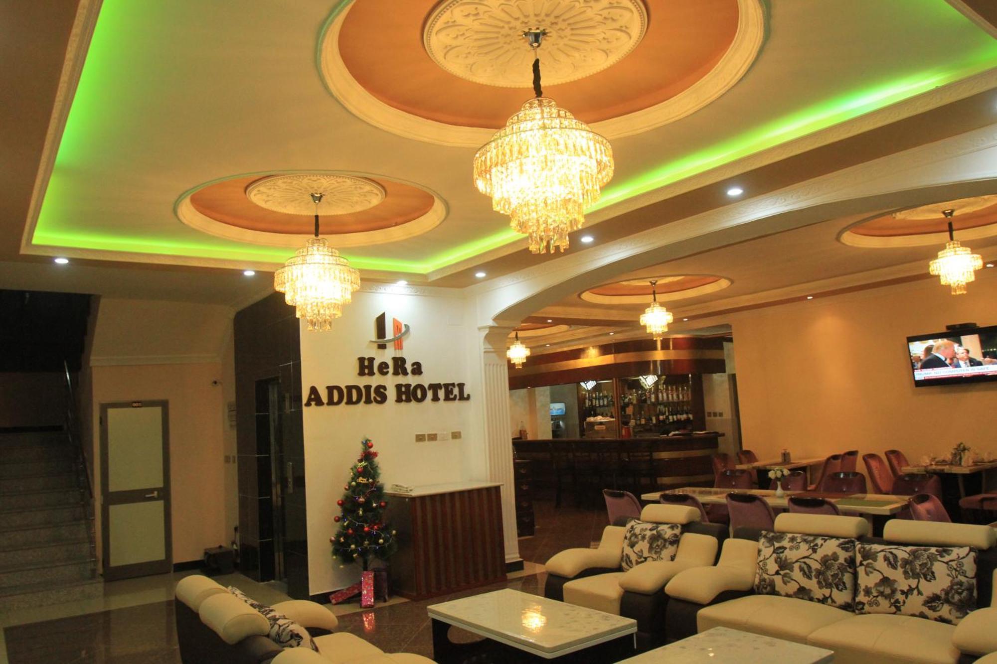 Hera Addis Hotel Bagian luar foto